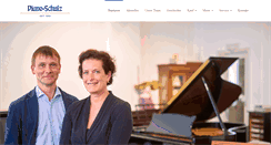 Desktop Screenshot of piano-schulz.de